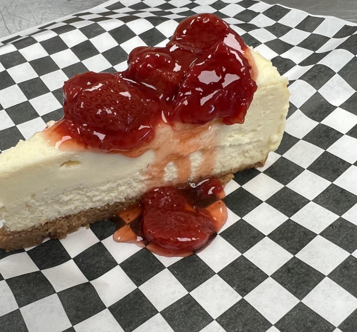 Classic Strawberry Cheesecake