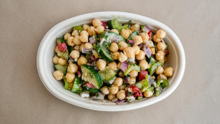 Chickpea and Cucumber Salad**