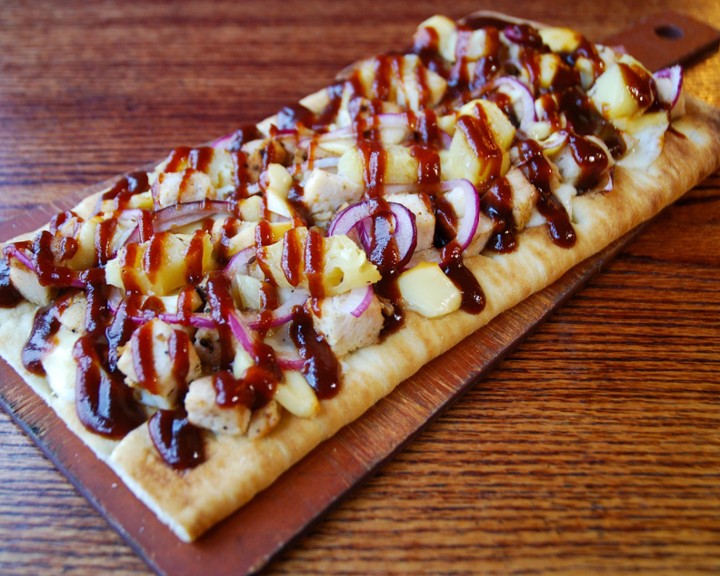 BBQ Chicken & Pineapple Flatbread