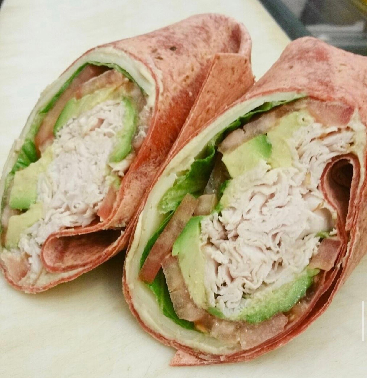 #21 - Turkey Swiss Hummus Wrap