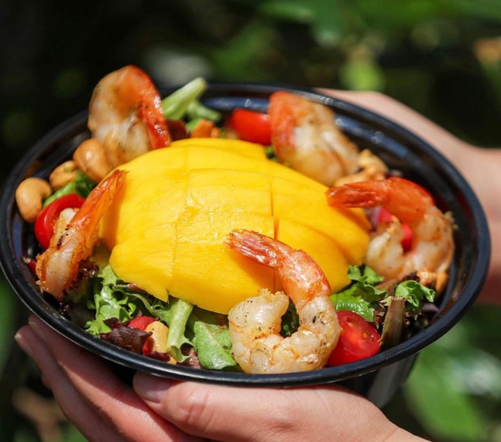 Grilled Prawn Mango Salad