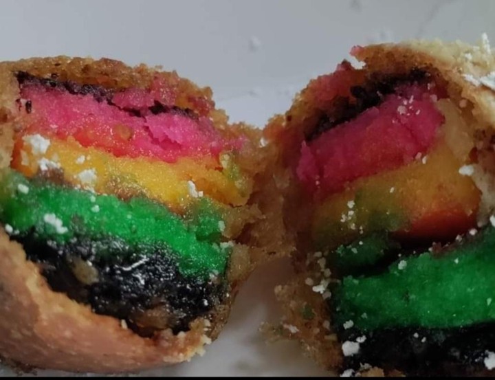 Fried Rainbow Cookies