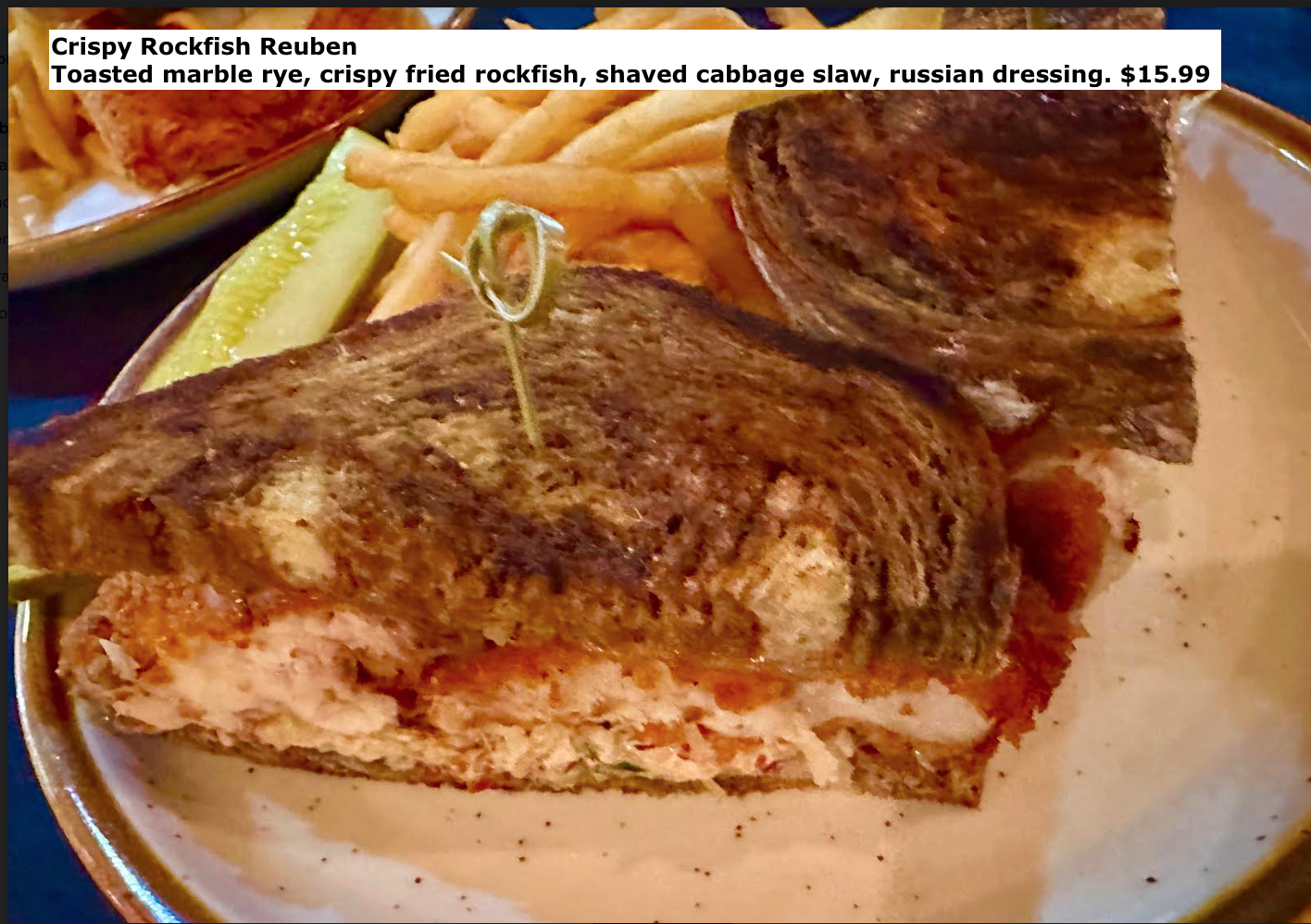 Rockfish Reuben