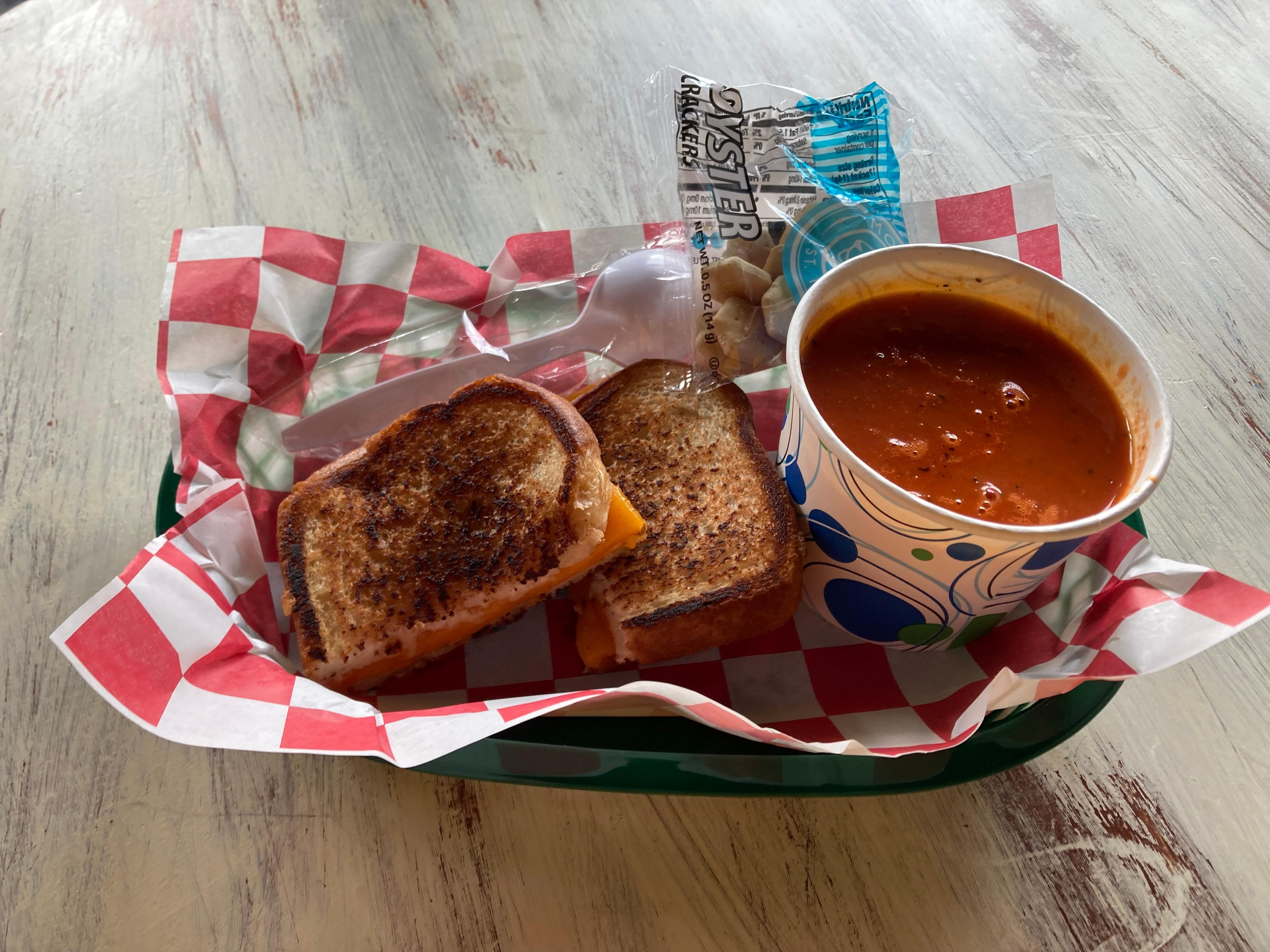 Tomato Bisque & Grilled Cheese