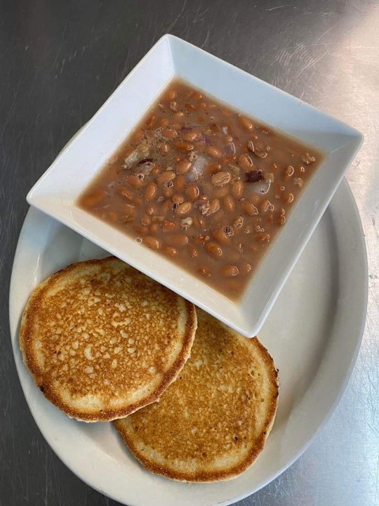 Pinto Soup beans with cornbread