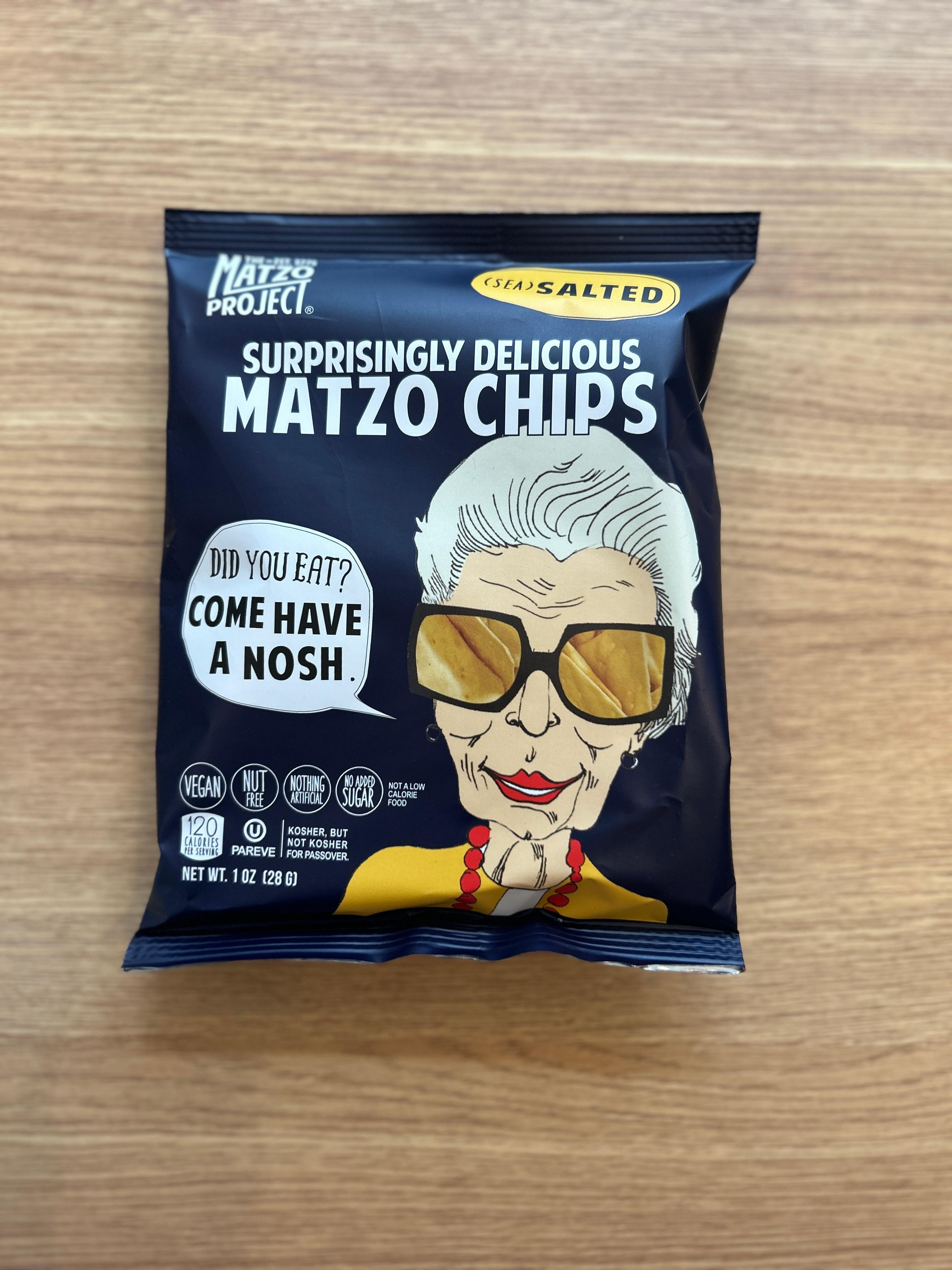 Matzah Chips by Matzo Project