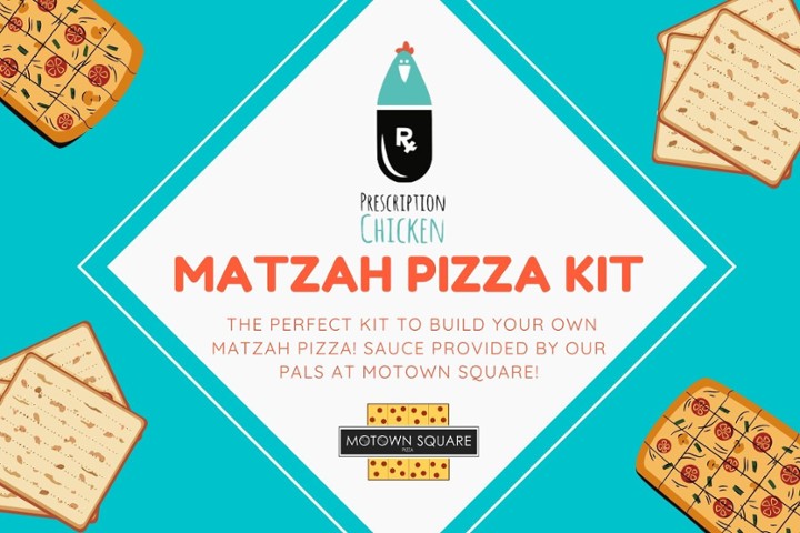 DIY Matzah Pizza Kit w/ Motown Square