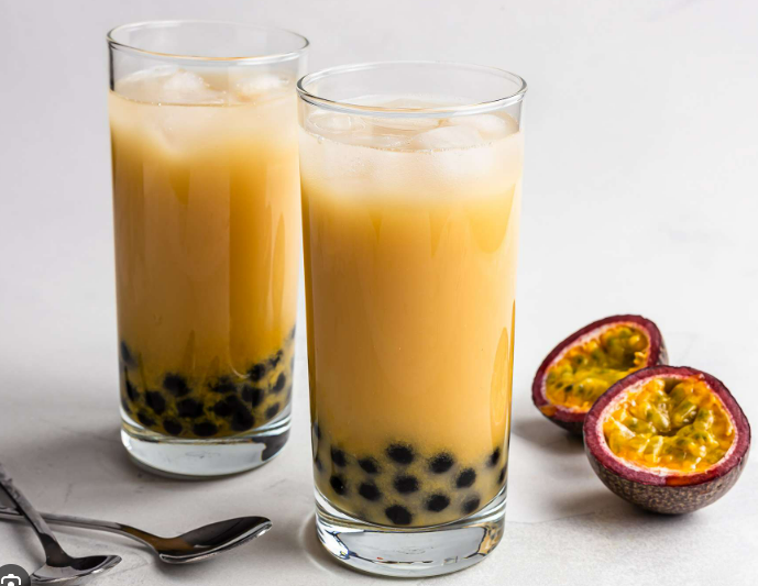 Passionfruit Milk Tea