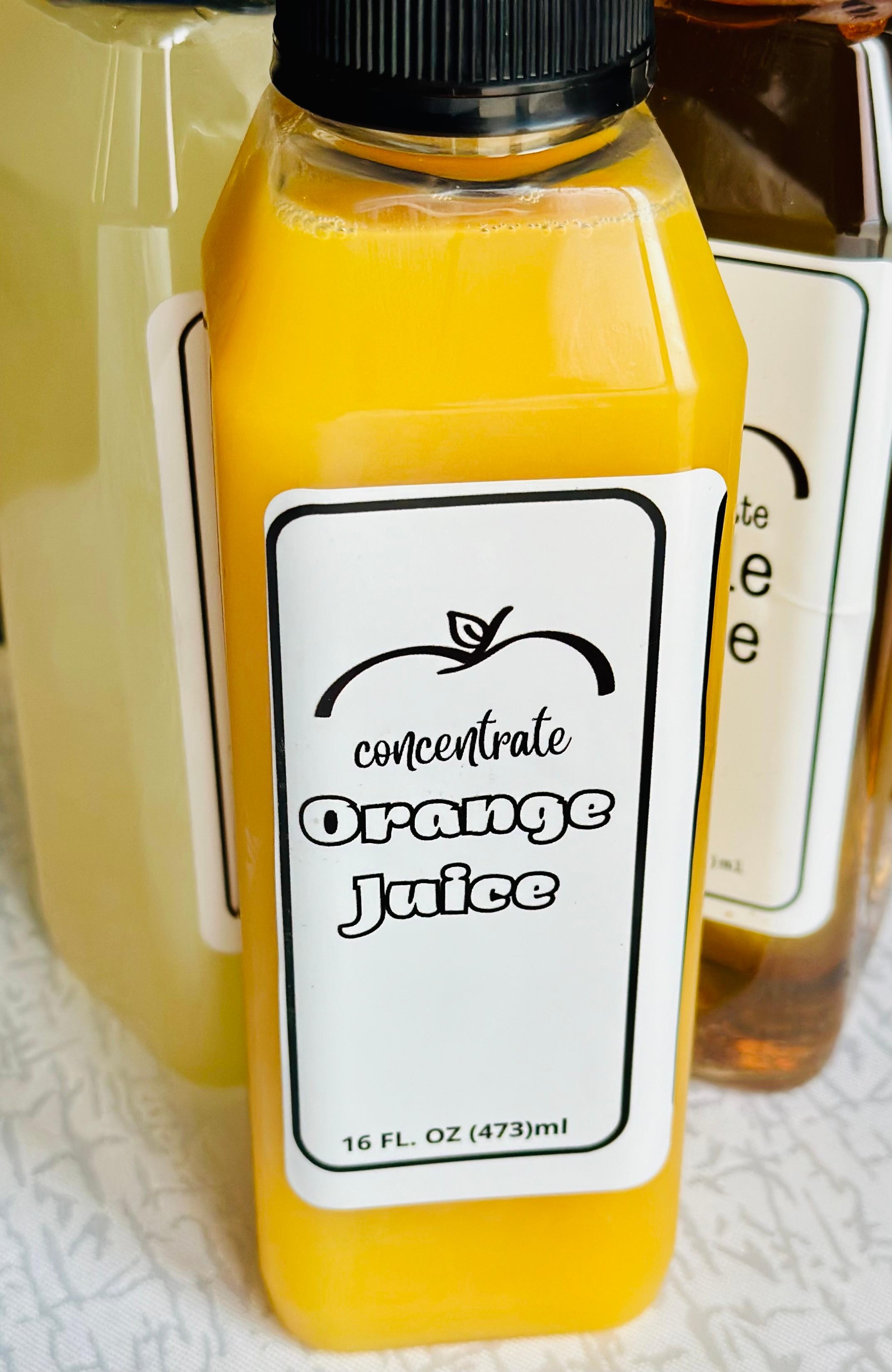 Orange Juice 16oz Bottle