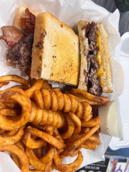 Grizzly Grilled Cheese Burger