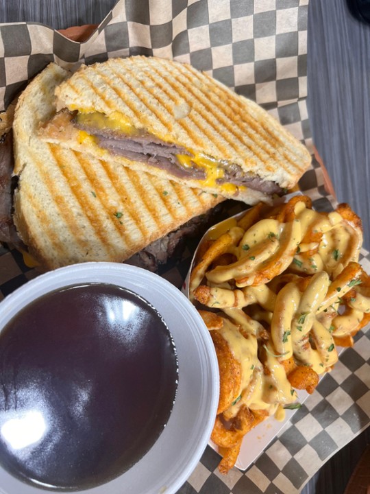 French Dip Panini