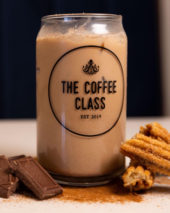 Chocolate Churro Latte (Iced)