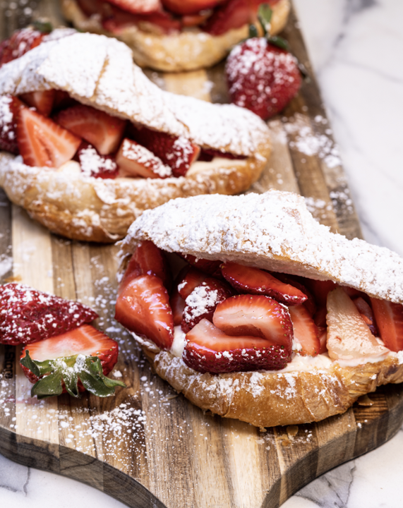 Strawberry Croissant