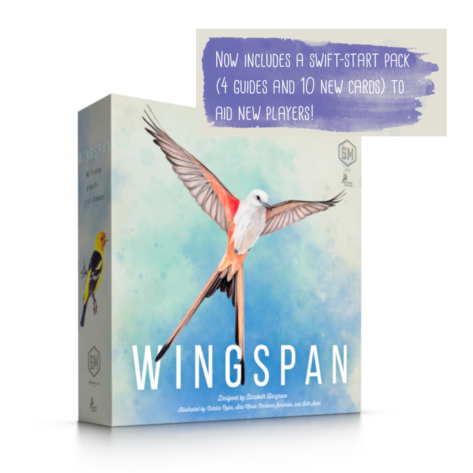 Wingspan with Swift Start Pack Expansion
