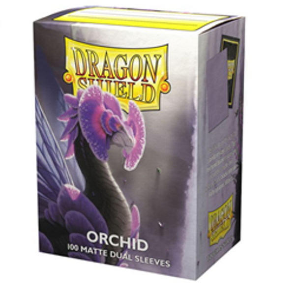 Dragon Shield Card Sleeves: Matte Dual - Orchid