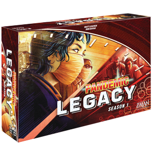 Pandemic Legacy Season 1 Red Edition Board Game