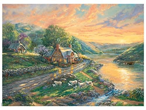 Puzzle: Daybreak at the Emerald Valley 1000 pcs