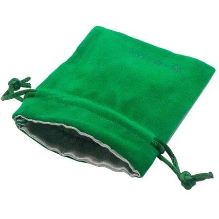 Velvet Dice Bag - Small Green