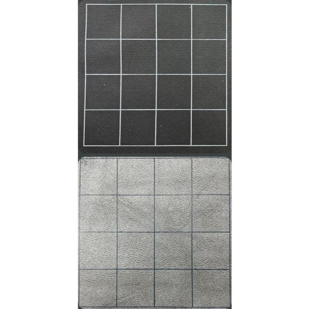 Reversible Squares Megamat Board Game - Black & Grey