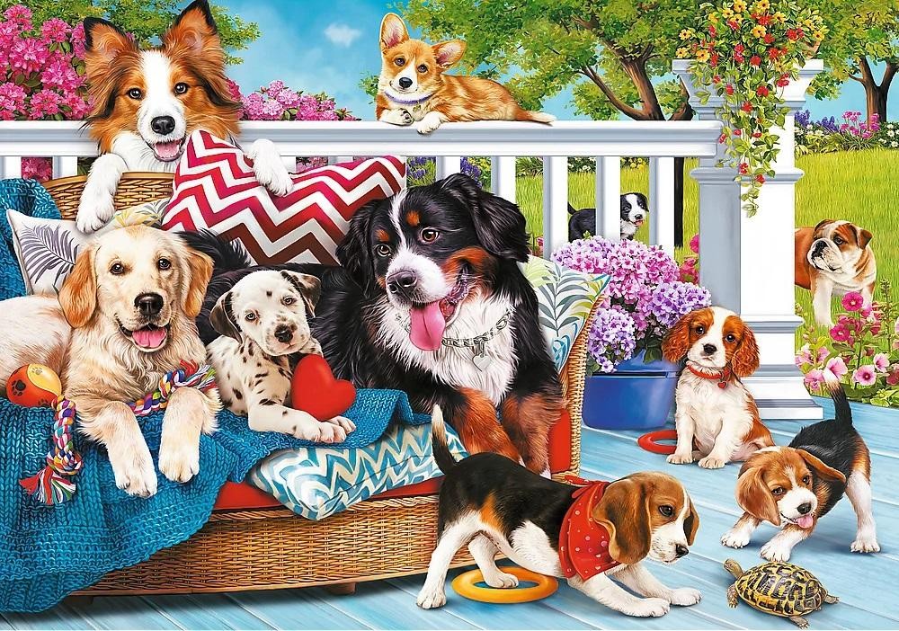 Trefl Prime 1000 Piece Puzzle- Cuteness Overload Doggy Love - Multi
