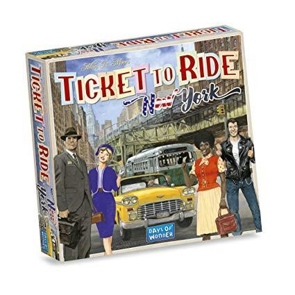 Ticket to Ride: New York City Strategy Board Game  by Asmodee