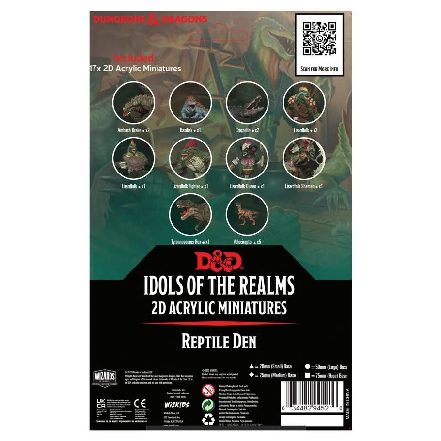 D&D Idols of the Realms - Reptile Den