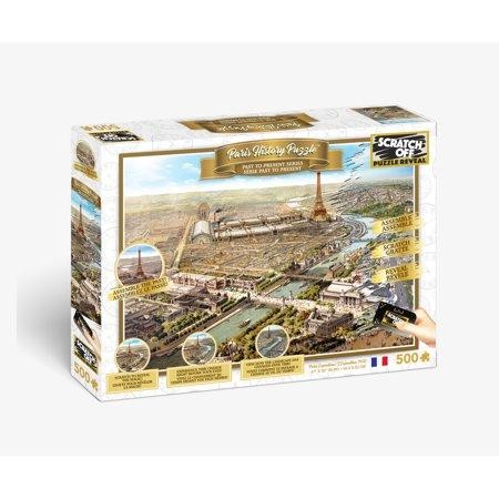 Scratch Off City History - Paris Puzzle