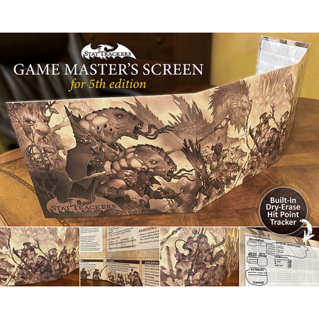 Game Master Screen - 5th Ed