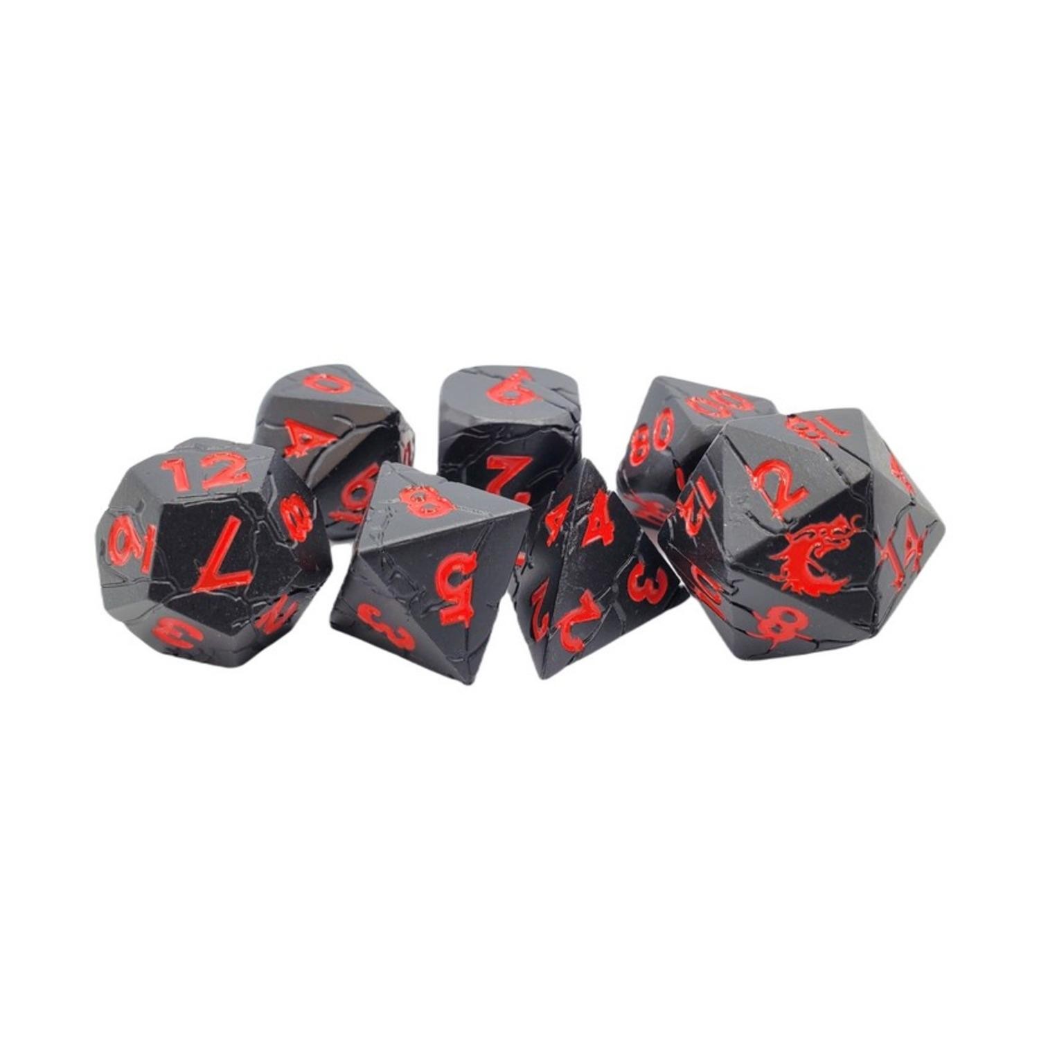 Orc Forged - Matte Black W/Red (7pc Set)