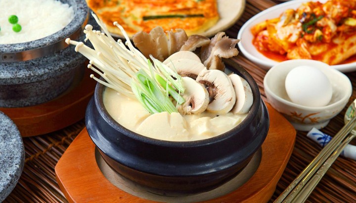 T1. Mushroom Tofu Soup