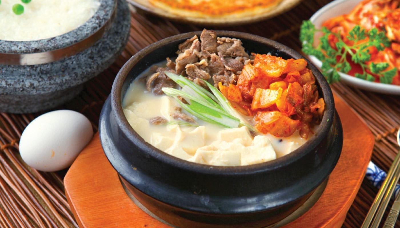 T4. Kimchi & Beef Tofu Soup