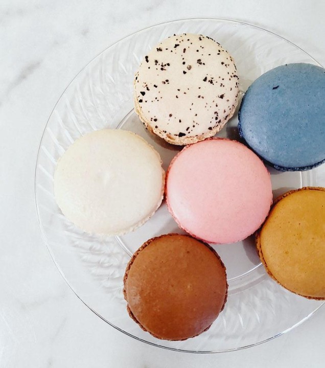 12 Pack Assorted Macaron Flavors