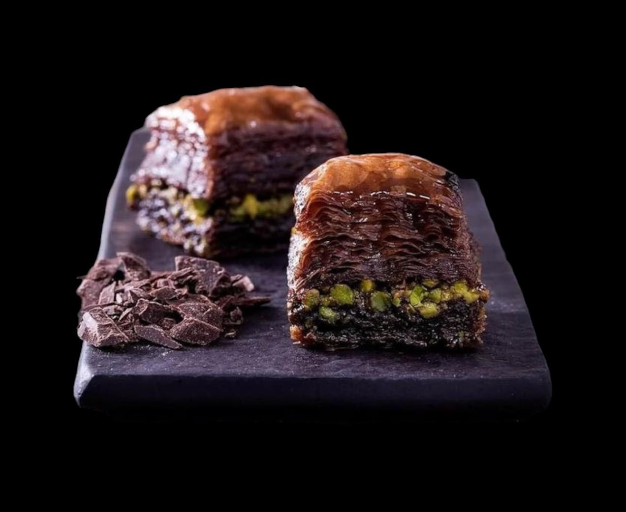 Chocolate baklava 