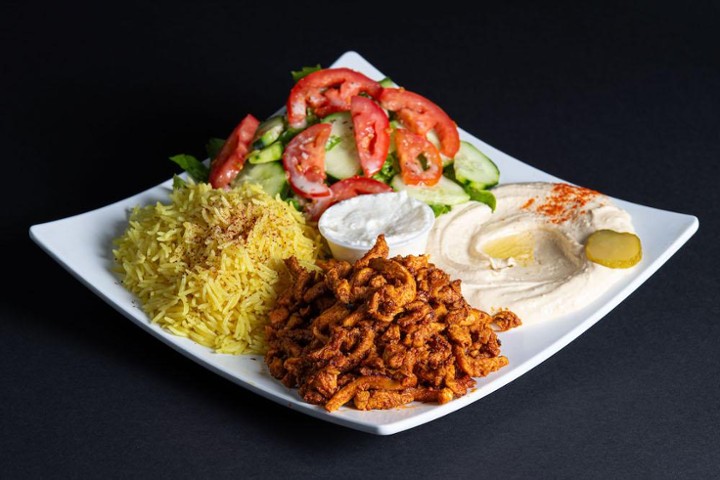 #2 Chicken Shawarma Entree