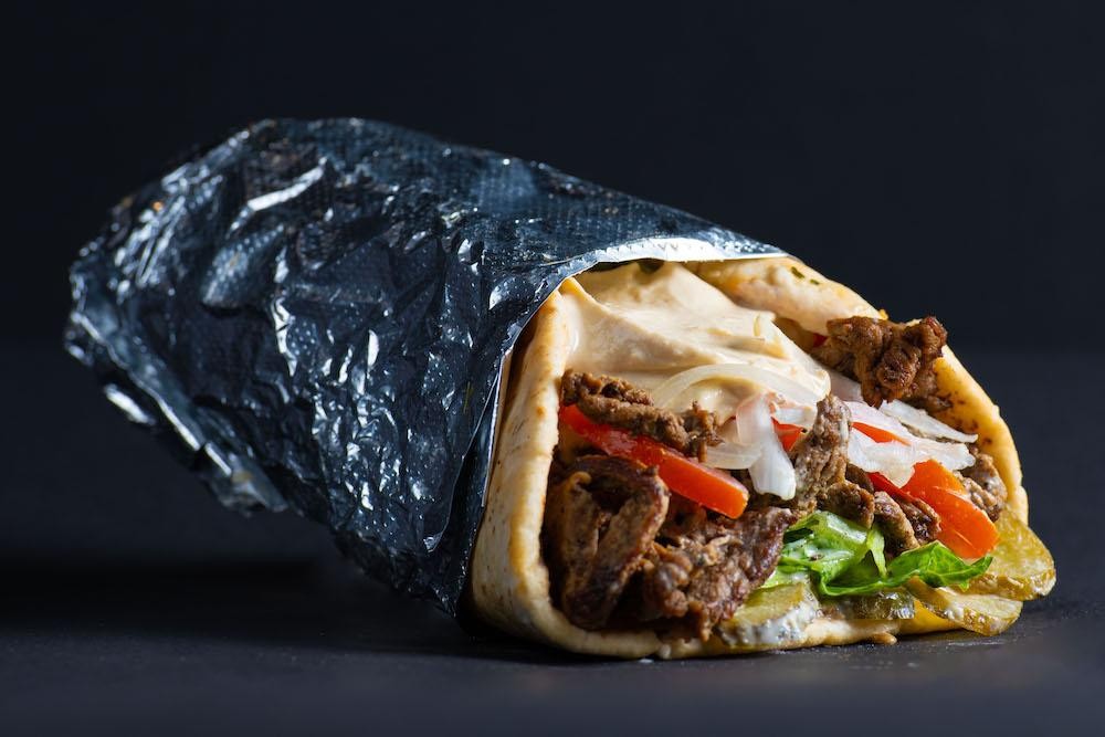 Beef Shawarma Wrap