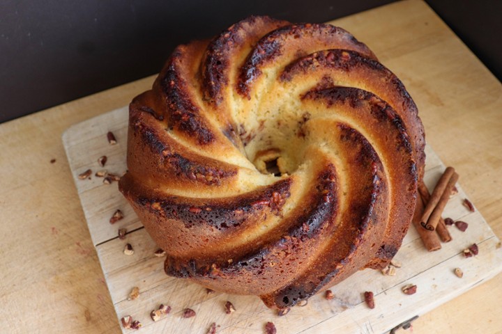 Bundt- Large Sour Cream Pecan Coffee Cake