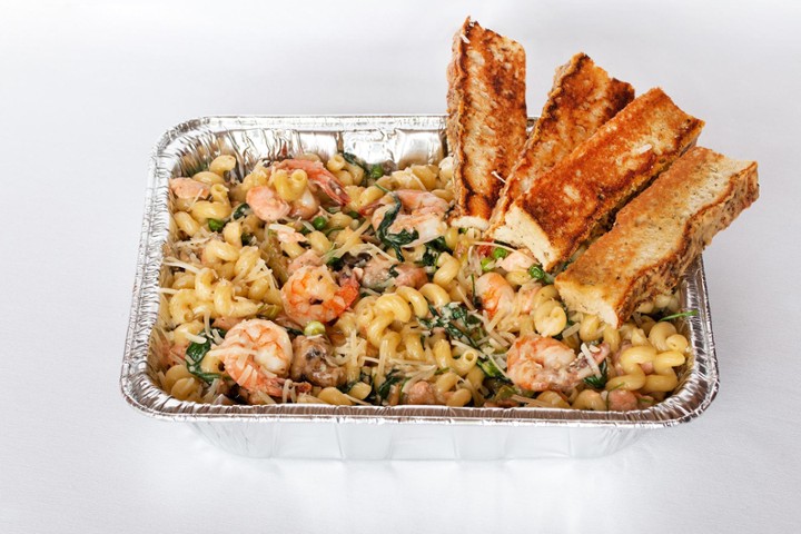 Shrimp & Salmon Pasta 