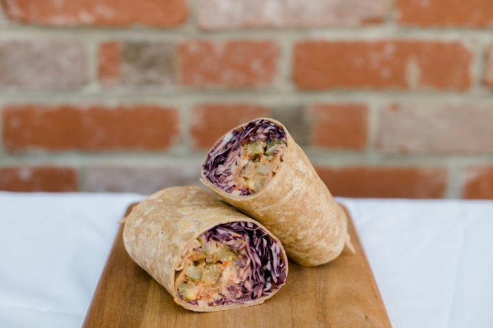 Veggie Burger Wrap