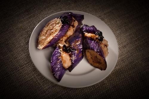 #35 Stuffed Eggplant With Black Bean Sauce