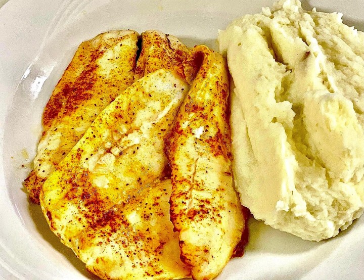 Broiled Flounder (3pd)