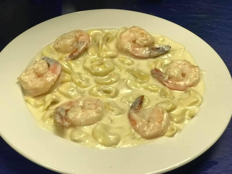 *Tortellini/Alfredo & Shrimps