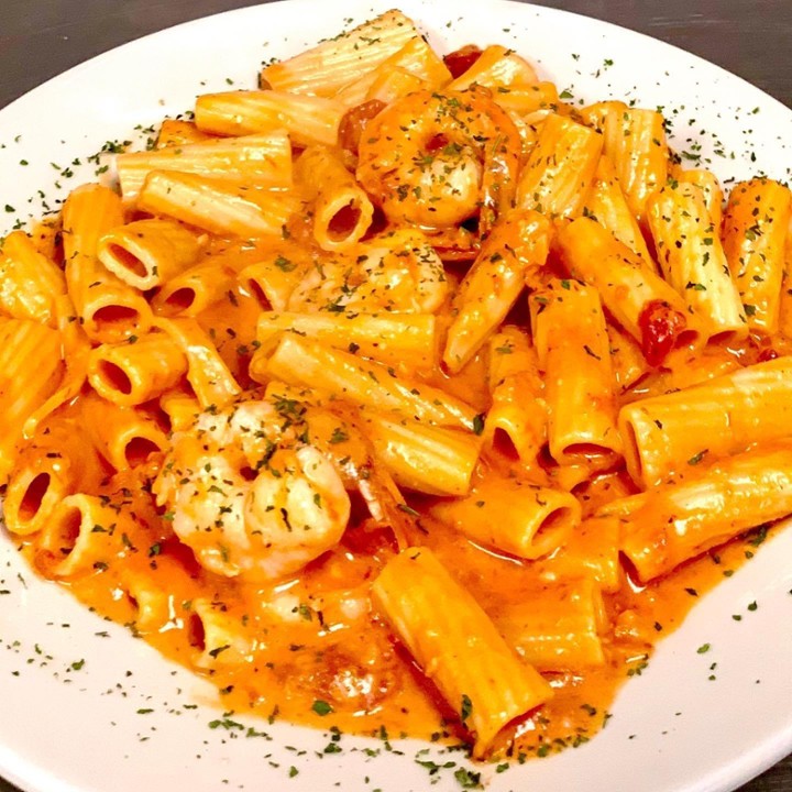 Shrimp Rigatoni ala Vodka