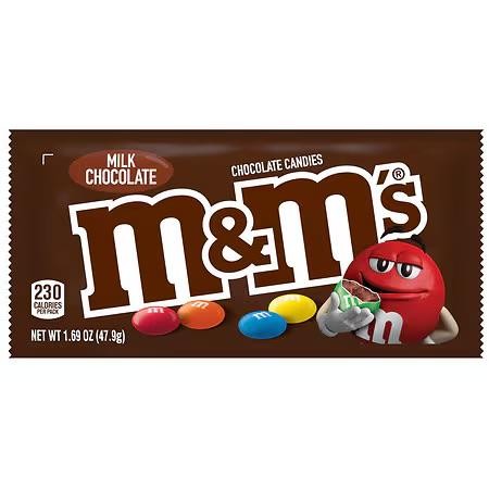 M&M's Milk Chocolate Candy (1.69 oz)