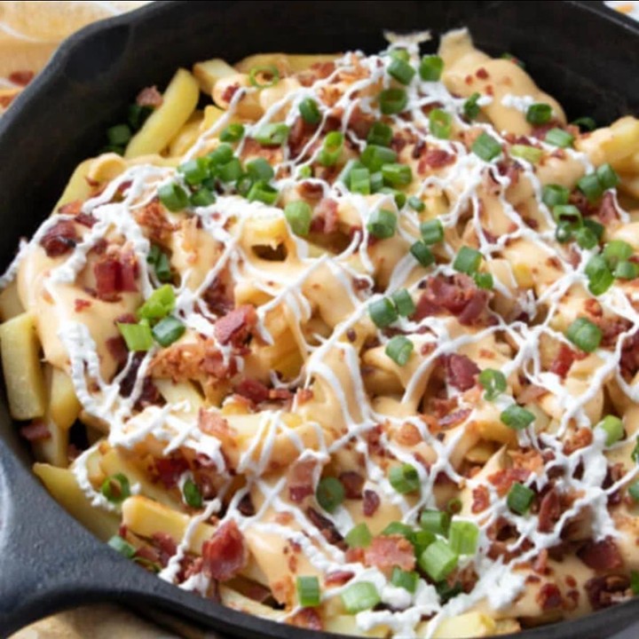 Loaded Bacon & Cheese Fries