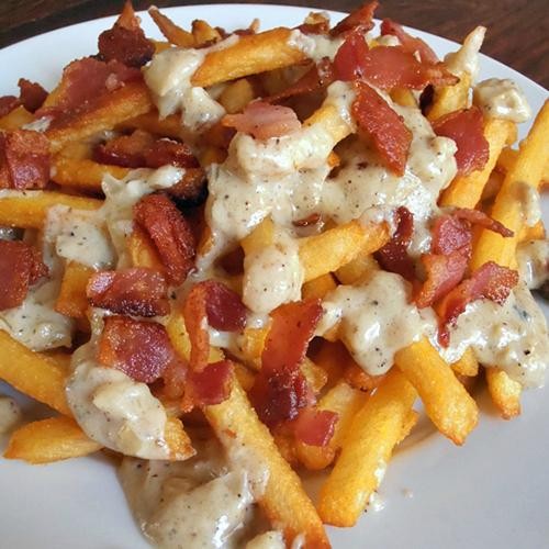 Bacon Blue Fries