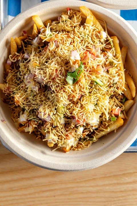 French Fry Chaat