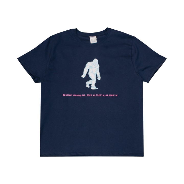 Yeti Navy T-Shirt - Fitted Cut