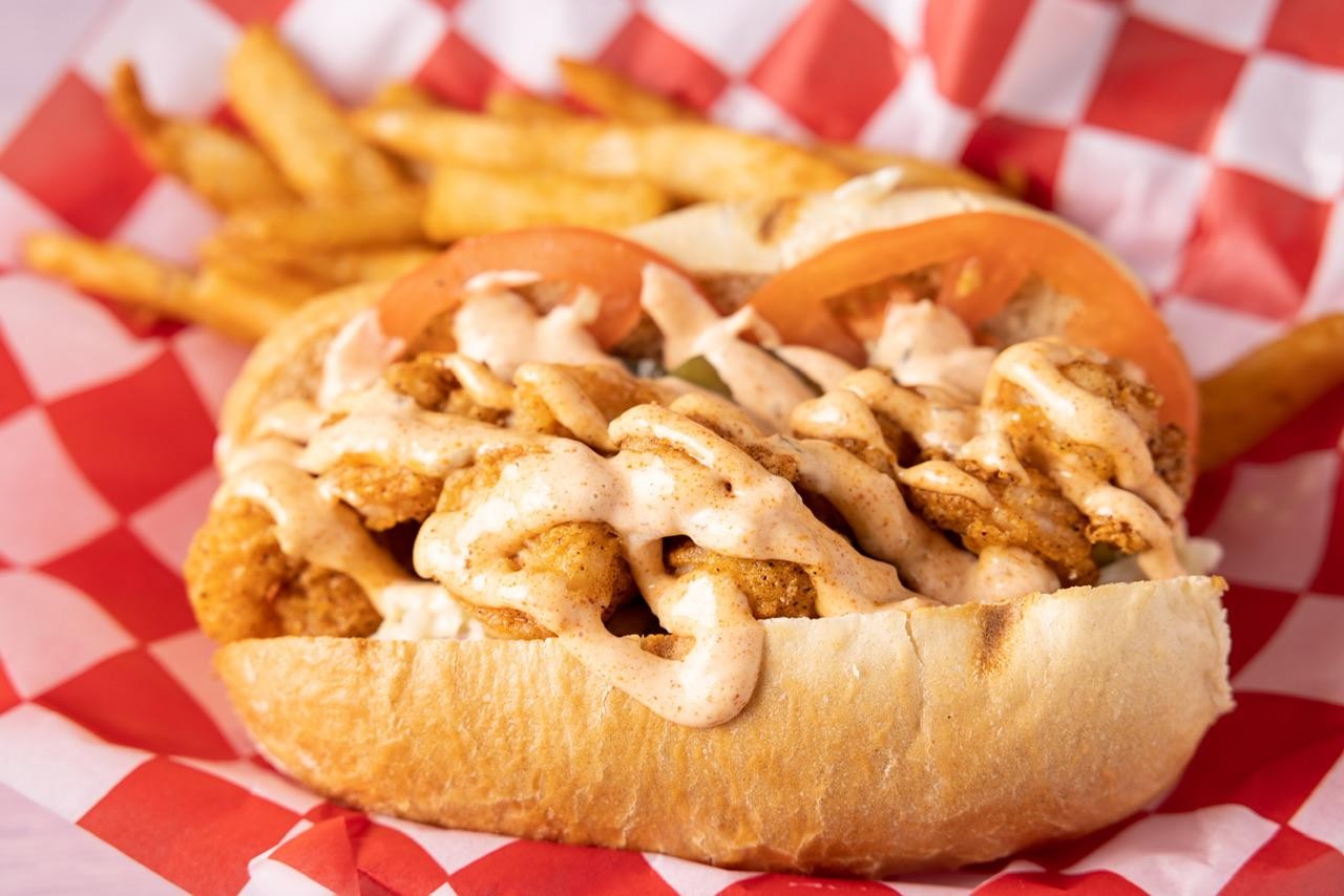 Fried Shrimp Po Boy