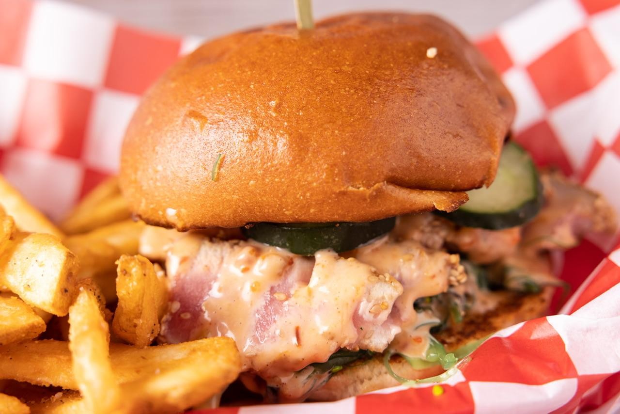 Seared Ahi Tuna Sando