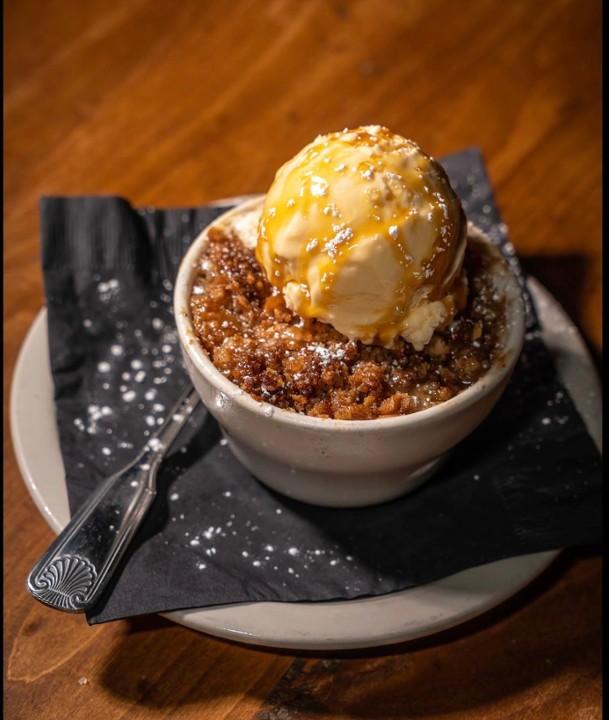 Apple crumble